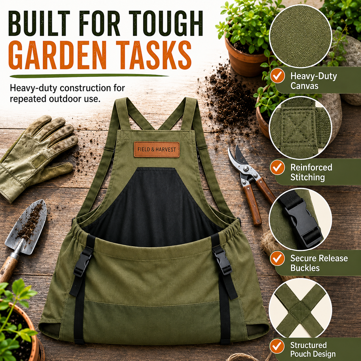 The MrGardenmate Carrier - 1-Second Harvest System